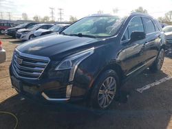 Salvage cars for sale at Elgin, IL auction: 2017 Cadillac XT5 Luxury