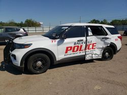 SUV salvage a la venta en subasta: 2021 Ford Explorer Police Interceptor