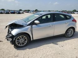 Salvage cars for sale at San Antonio, TX auction: 2017 Ford Focus SE