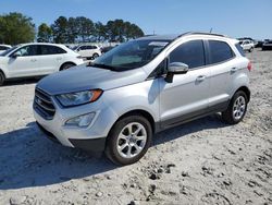 Salvage cars for sale at Loganville, GA auction: 2018 Ford Ecosport SE