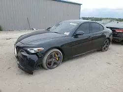 Salvage cars for sale from Copart Midway, FL: 2019 Alfa Romeo Giulia