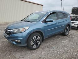 Salvage cars for sale at Temple, TX auction: 2016 Honda CR-V Touring