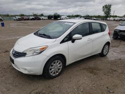 Salvage cars for sale from Copart Kansas City, KS: 2016 Nissan Versa Note S