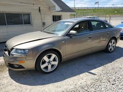 Salvage cars for sale at Northfield, OH auction: 2008 Audi A6 3.2 Quattro