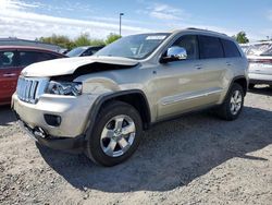 Salvage cars for sale from Copart Sacramento, CA: 2011 Jeep Grand Cherokee Overland