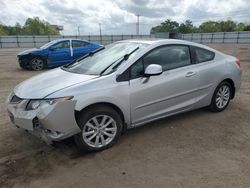 Salvage cars for sale from Copart Newton, AL: 2012 Honda Civic EX