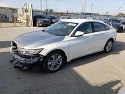 Salvage cars for sale at Los Angeles, CA auction: 2019 Honda Accord LX