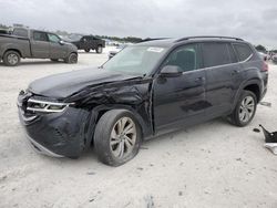 Salvage cars for sale at Arcadia, FL auction: 2021 Volkswagen Atlas SE