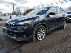 Salvage cars for sale from Copart New Britain, CT: 2018 Jeep Cherokee Limited