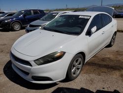 Salvage cars for sale from Copart Tucson, AZ: 2016 Dodge Dart SXT