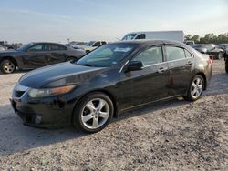 Salvage cars for sale from Copart Houston, TX: 2009 Acura TSX