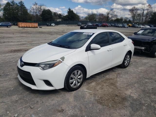 2016 Toyota Corolla L