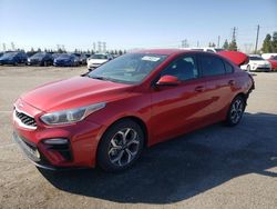 Salvage cars for sale from Copart Rancho Cucamonga, CA: 2020 KIA Forte FE