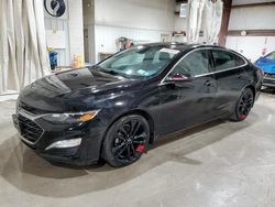 Salvage cars for sale at Leroy, NY auction: 2021 Chevrolet Malibu LT