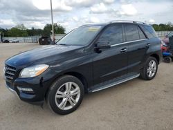 Salvage cars for sale at Newton, AL auction: 2015 Mercedes-Benz ML 350 4matic