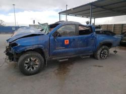 Salvage trucks for sale at Anthony, TX auction: 2017 Toyota Tacoma Double Cab