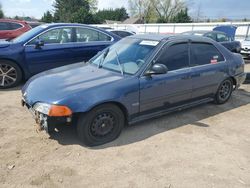 Honda salvage cars for sale: 1995 Honda Civic LX