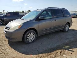 Toyota Sienna CE salvage cars for sale: 2004 Toyota Sienna CE