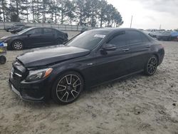 Salvage cars for sale at Loganville, GA auction: 2017 Mercedes-Benz C 43 4matic AMG