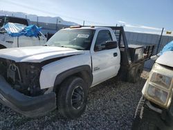 Salvage trucks for sale at Farr West, UT auction: 2004 Chevrolet Silverado K3500