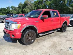 Salvage cars for sale at Ocala, FL auction: 2010 Ford F150 Supercrew
