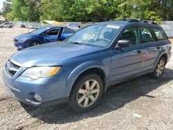 Salvage cars for sale at Knightdale, NC auction: 2008 Subaru Outback 2.5I