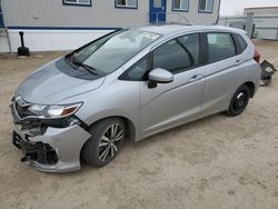 Salvage cars for sale at Bismarck, ND auction: 2018 Honda FIT EX