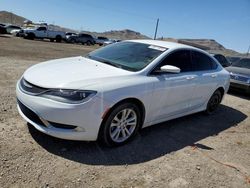 Salvage cars for sale at North Las Vegas, NV auction: 2016 Chrysler 200 Limited