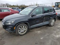 Salvage cars for sale at Duryea, PA auction: 2012 Volkswagen Tiguan S