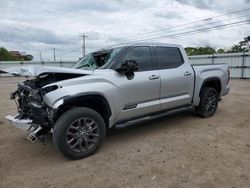 Salvage cars for sale from Copart Newton, AL: 2023 Toyota Tundra Crewmax Platinum