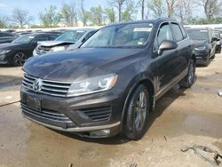 Volkswagen Vehiculos salvage en venta: 2016 Volkswagen Touareg TDI