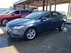 Salvage cars for sale from Copart Riverview, FL: 2018 Ford Fusion SE