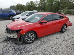 Salvage cars for sale at auction: 2017 Honda Civic LX