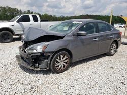 Salvage cars for sale from Copart Ellenwood, GA: 2016 Nissan Sentra S