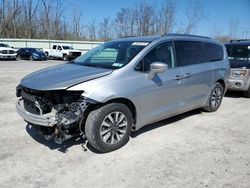Salvage cars for sale at Leroy, NY auction: 2021 Chrysler Pacifica Touring L