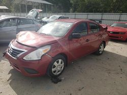 Vehiculos salvage en venta de Copart Savannah, GA: 2015 Nissan Versa S
