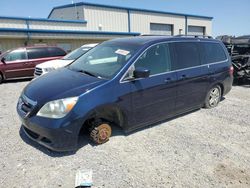 Salvage cars for sale at Earlington, KY auction: 2007 Honda Odyssey EX