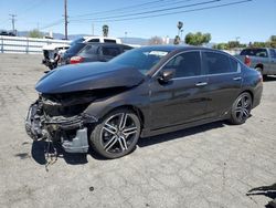 Salvage cars for sale from Copart Colton, CA: 2016 Honda Accord Sport