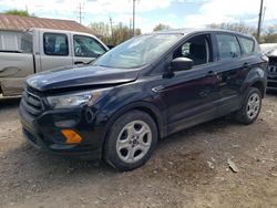 Salvage cars for sale from Copart Columbus, OH: 2018 Ford Escape S