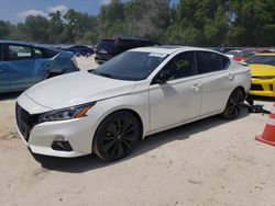 Salvage cars for sale at Ocala, FL auction: 2022 Nissan Altima SR