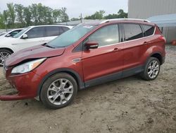 Salvage cars for sale from Copart Spartanburg, SC: 2014 Ford Escape Titanium