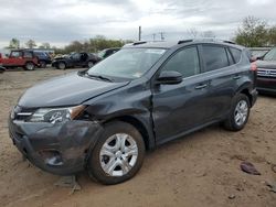 Toyota Rav4 LE salvage cars for sale: 2015 Toyota Rav4 LE