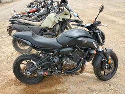 Salvage motorcycles for sale at Tanner, AL auction: 2019 Yamaha MT07