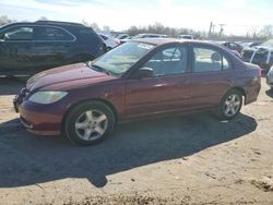 Salvage cars for sale from Copart Hillsborough, NJ: 2004 Honda Civic EX