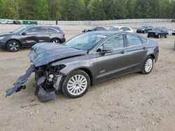 Salvage cars for sale at Gainesville, GA auction: 2015 Ford Fusion SE Phev