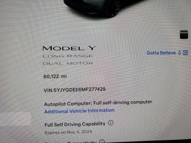 2021 Tesla Model Y