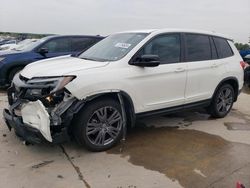 Salvage cars for sale from Copart Grand Prairie, TX: 2019 Honda Passport EXL