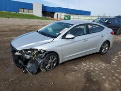 Salvage cars for sale from Copart Woodhaven, MI: 2018 Hyundai Elantra SEL