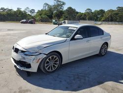 Salvage cars for sale from Copart Fort Pierce, FL: 2017 BMW 320 I
