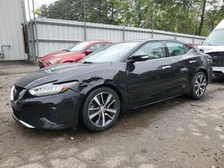 Nissan Maxima salvage cars for sale: 2020 Nissan Maxima SV